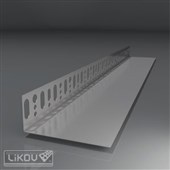 LIKOV LU-N 10/180 lišta zakládací bez přední hrany délka 2m tl. 0,95mm, šířka 180mm